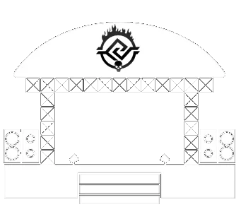 Prévia do mapa do palco